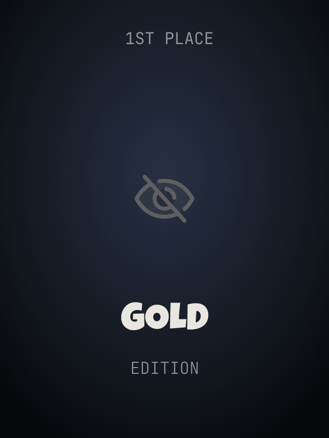 Gold Edition — 1st place